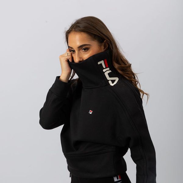 Sudaderas Fila Mujer Negras - Milano Turtleneck - España 681259SYF